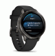 Venu 4 - 41 mm Slate with Black Silicone Band - 010-03013-02 - Garmin
